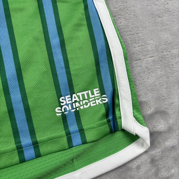 Adidas Men’s Seattle Sounders Size XS Authentic Version Home Soccer Jersey MLS - Picture 6 of 14